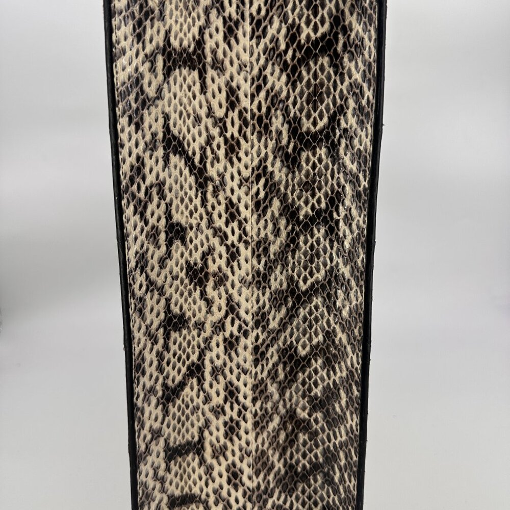 Gucci Snakeskin Small Lilith Bamboo Top Handle Bag - Picture 7 of 14
